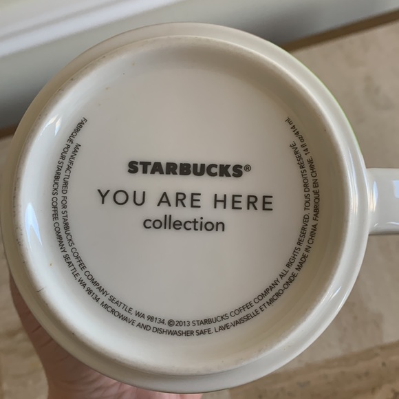 Starbucks EDMONTON Mug You Are Here Edmonton 2013 - 14fl oz - Picture 5 of 7